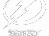 Lightning Coloring Pages Tampa Bay Getcolorings Printable Color Getdrawings sketch template
