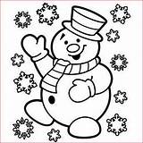 Snowman Coloring Pages Christmas Snowflake Printable Very Kids Color Snowflakes Sheet Joyful Print Colouring Sheets Snow Man Winter Cute Printables sketch template