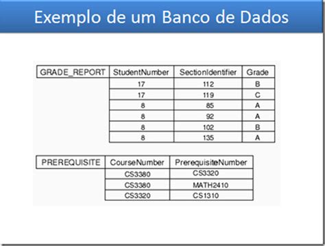 Banco De Dados Exemplo E Reality