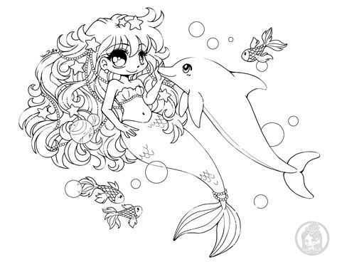 anime mermaid girl coloring pages coloring pages
