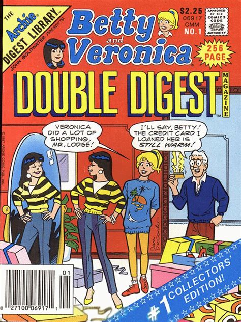betty and veronica double digest volume comic vine