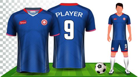 soccer jersey  football kit  mockup template    vectors