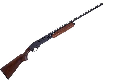 remington  field pump action shotgun  bore   vented rib blued walnut