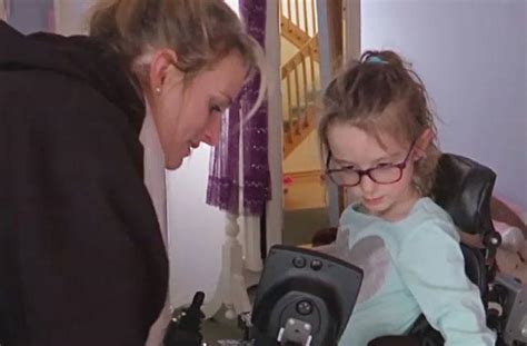 muscular dystrophy battle leah s daughter using wheelchair more