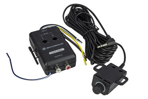 buy scosche locsl  output converter adjustable amplifier add  module  car stereo