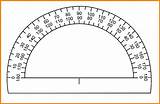Protractor Printable Pdf 180 Protractors 360 Ruler Degrees Use Kittybabylove Useful sketch template