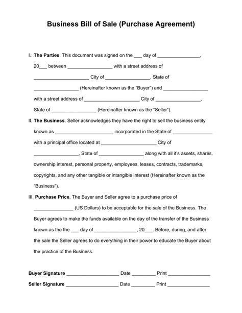 agreement contracts small business  forms