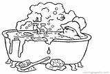 Coloring Pages Bath Bubble Color Animated Bathroom Getcolorings Getdrawings Gifs sketch template