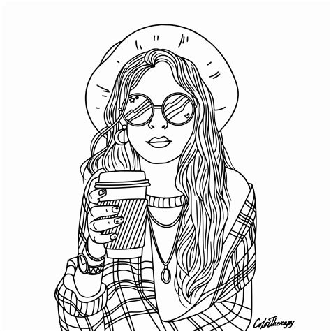 cool girls coloring pages coloring home