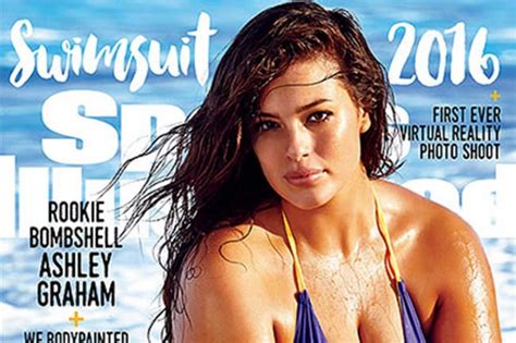 Ashley Graham Makes History As First Plus Sized Model On Sports