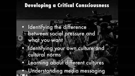 intro  developing  critical consciousness youtube