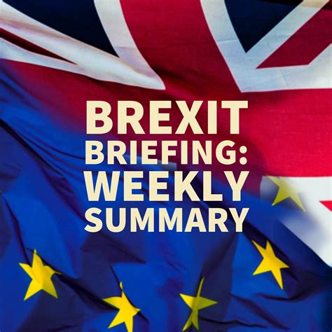 brexit briefing weekly media summary  march  emsmastery