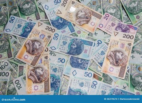 polish currency stock images image