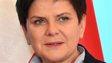 Polish Leader Beata Szydlo Suffers Minor Injuries After Car Hits Her Convoy