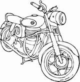 Coloring Motorcycle Pages Print Kids Color Harley Printable Davidson Adults sketch template