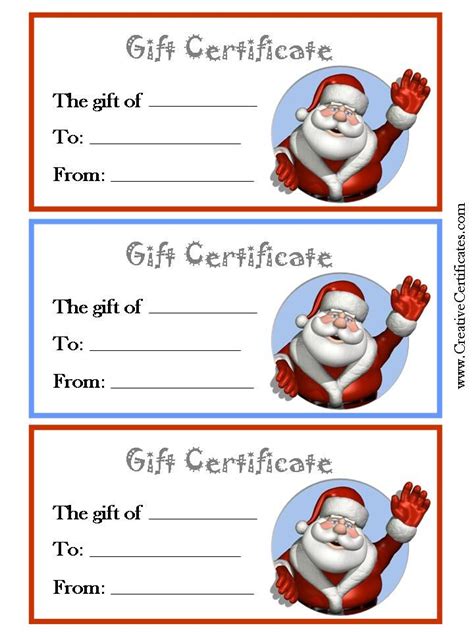 gift certificates christmas gift certificate gift certificate