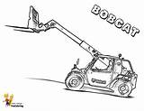 Bobcat Ausmalbild Traktor Lkw Bagger Bruder Ausmalen Macho Luxus Tractors sketch template