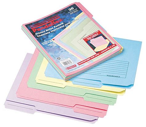 letter size file folders  tab cut    height   width