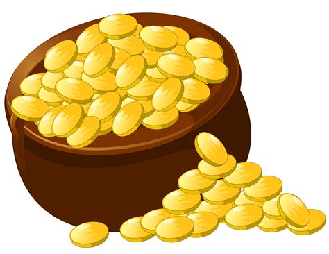 Pot Of Gold Png File Unduh Gratis Png All
