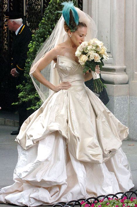carie sex and the city wedding dress penelope going global