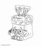 Coloring Pages Shopkins Bread Printable Head Print Look Other Comments sketch template