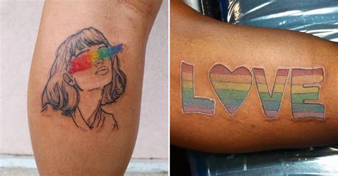 lgbtq pride tattoo ideas popsugar love and sex