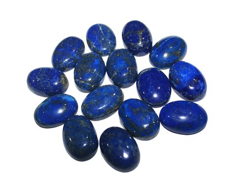 blue lapis  carats natural lapis lazuli smooth oval etsy uk