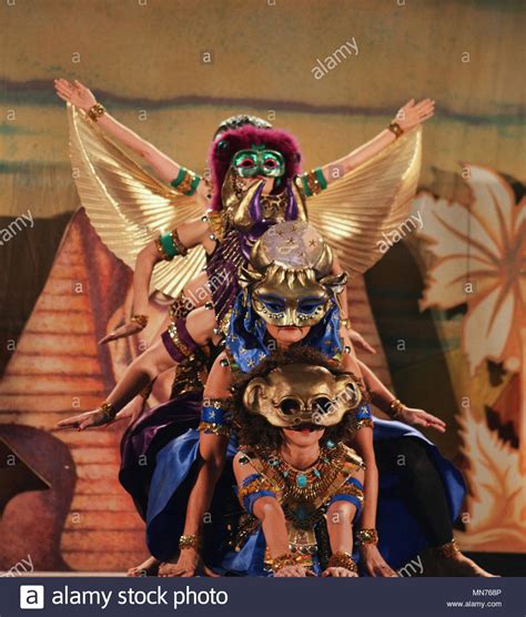 Egyptian Dancers Perform A Dance To Pay Homage To The