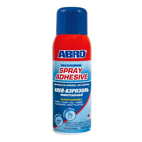 multi purpose spray adhesive abro