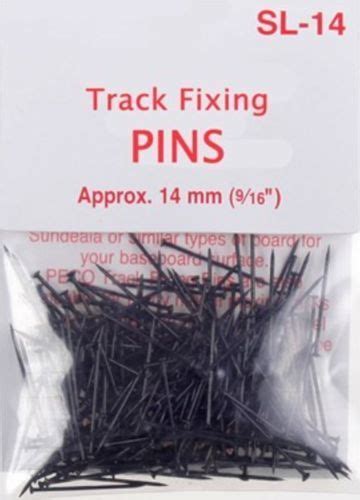 Peco Sl 14 Ho And N Scale Model Train Track Fixing Pins Nails 14mm