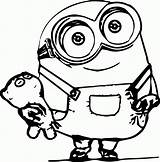 Coloring Pages Minions Minion Library Clipart sketch template