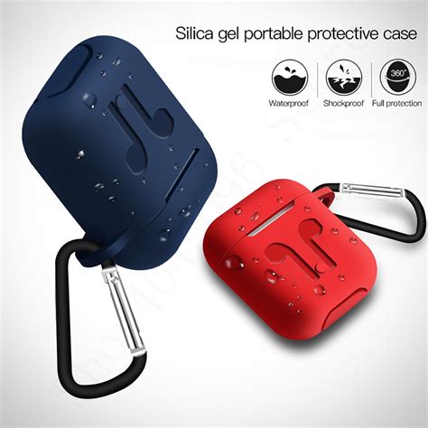 Silicone Earphone Case For Apple Airpods Case Skin Cover Shock Proof