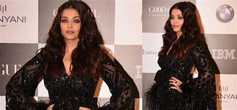 Holy Smokes Aishwarya Rai Literally Cast A Black Magic Spell In This Gown