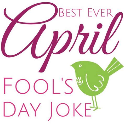 The Best April Fool’s Day Joke