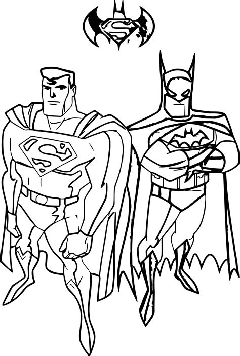 batman coloring page superman batman coloring pages   thanhhoacar