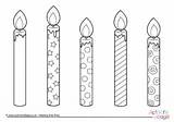 Birthday Candles Colouring Pages Colour Queen Activity Made Five 90th sketch template