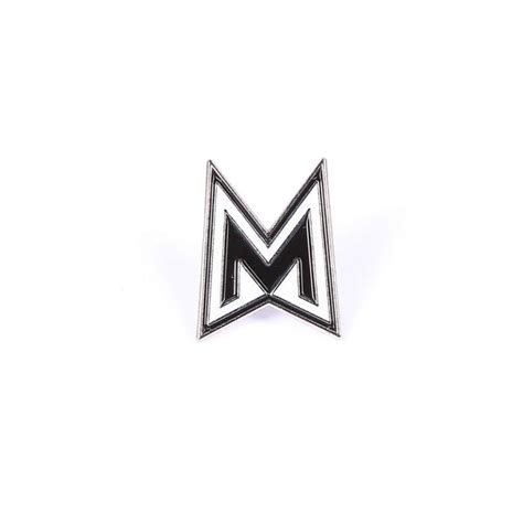 mini ladd logo lapel pin mini ladd official merch powered  blackdot