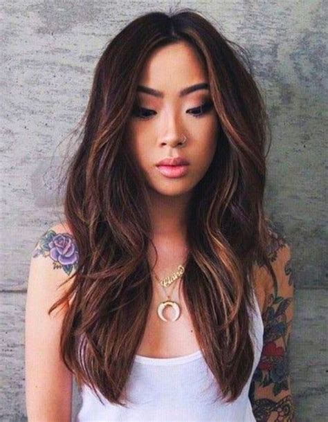 30 best pictures hair colors for asian skin tones 16