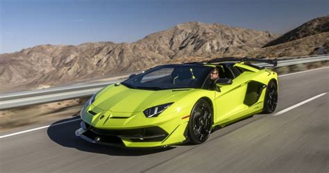 lamborghini aventador svj roadster  ferocious  hp