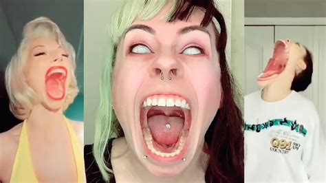 Creepy Tiktok Biggest Mouths On The Internet Video Youtube