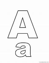 Coloring Pages Uppercase Letter Lowercase Coloring4free Related Posts sketch template