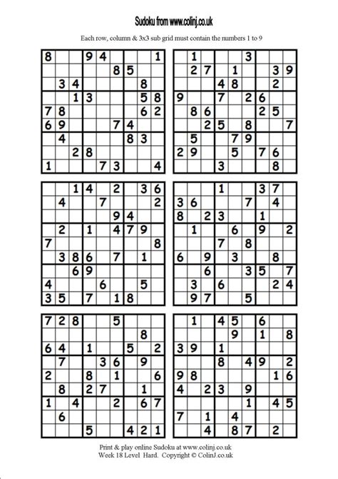 printable sudoku   page printable templates