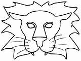 Mask Lion Template Templates Animal Face Masks Kids Animals Safari Carnival Crafts Information King Result Masque Visit Kittybabylove Google Source sketch template