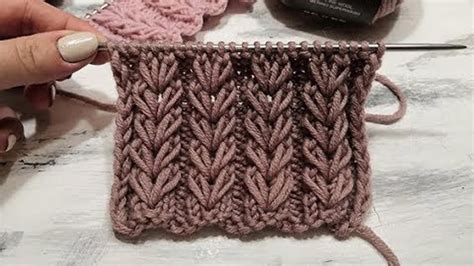 Easy Knitting Stitch To Make Voluminous Patterns Knitting Stitches