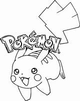 Pikachu Coloring Pages Hat Printable Print Color Incredible sketch template