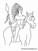 Indian Horse Coloring Please Print Handout Below Click Benscoloringpages sketch template