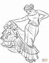 Flamenco Danseuse Espagnole Espagne Colorare Kolorowanka Danseres Spaanse Tancerka Druku Kolorowanki Espanhol Tango Bailaoras Dzieci Fiverr Spagnolo Remarquable Pascher Wydruku sketch template