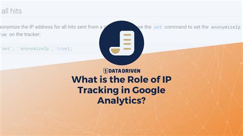 role  ip tracking  google analytics data driven