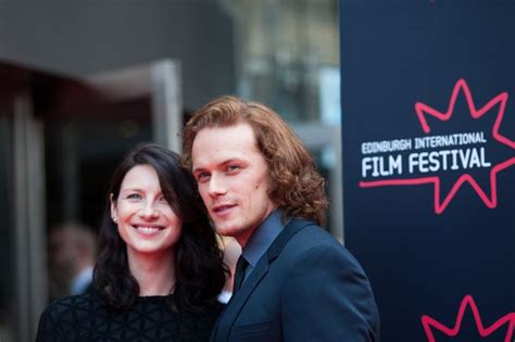 outlander heartthrob sam heughan says the best thing about