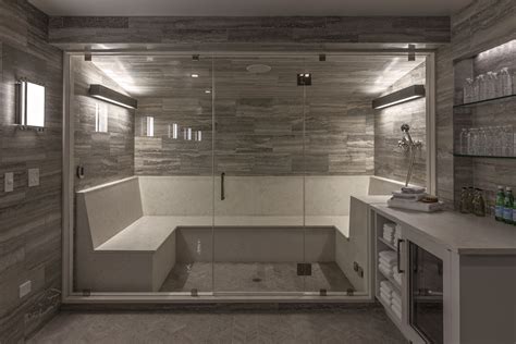 delancey street  eighteenth spa  ashli mizell kitchen  bath design steam room shower